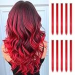 Comparativa: Las mejores extensiones rojas para un look impactante en estética